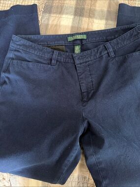 Lauren Ralph Lauren Navy Women's Chino Pants